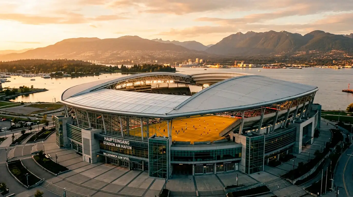 BC Place Vancouver — Austragungsort des Gruppe-B-Showdowns Schweiz gegen Kanada