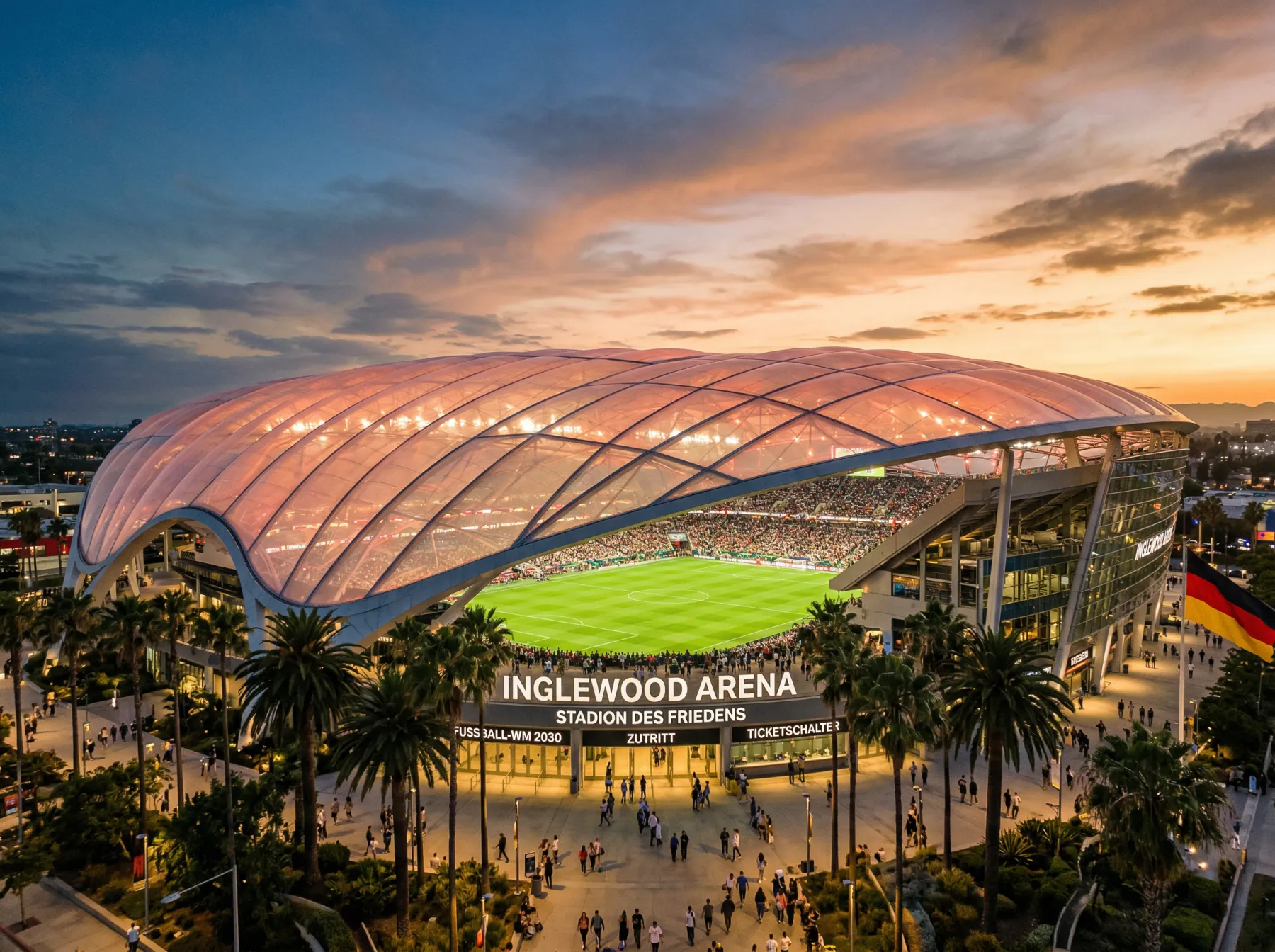 SoFi Stadium in Los Angeles, WM-2026-Spielort mit Schweiz-Spiel