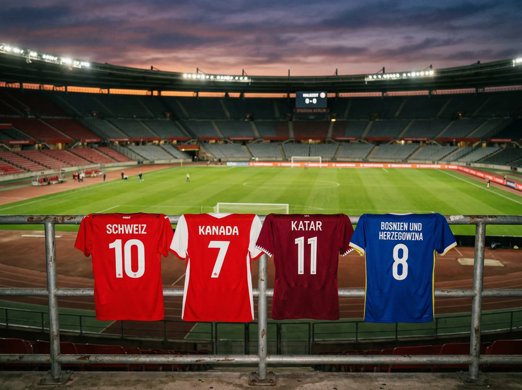 Gruppe B der WM 2026: Teamanalysen, Spielplan in CEST, Wettquoten und Prognose — Fokus Schweiz.