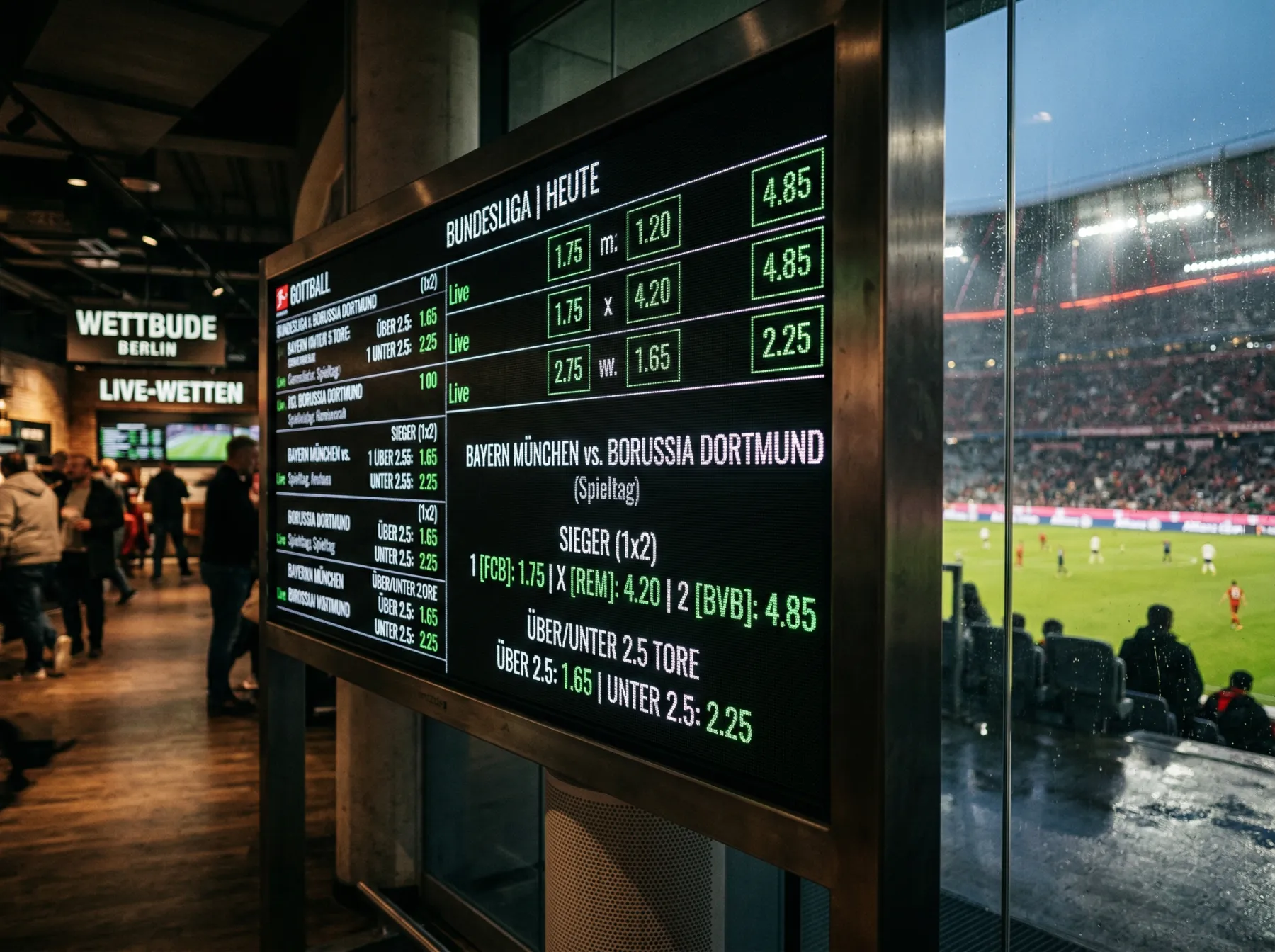 Quotenvergleich der WM-2026-Favoriten mit Dezimalquoten auf dunklem Hintergrund