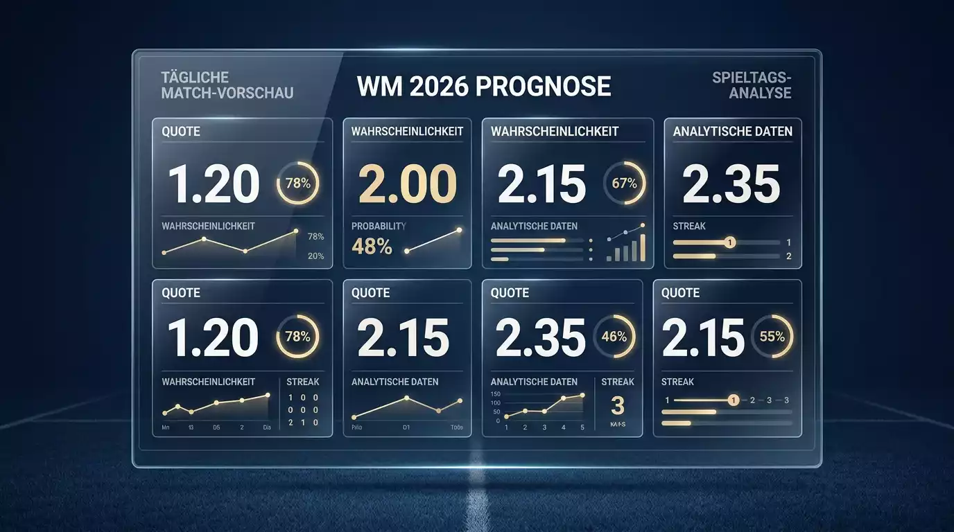 Stilisierte Datenvisualisierung mit Anstosszeiten, Quoten und Wettmarken zu den WM-Spielen am 27. Juni 2026